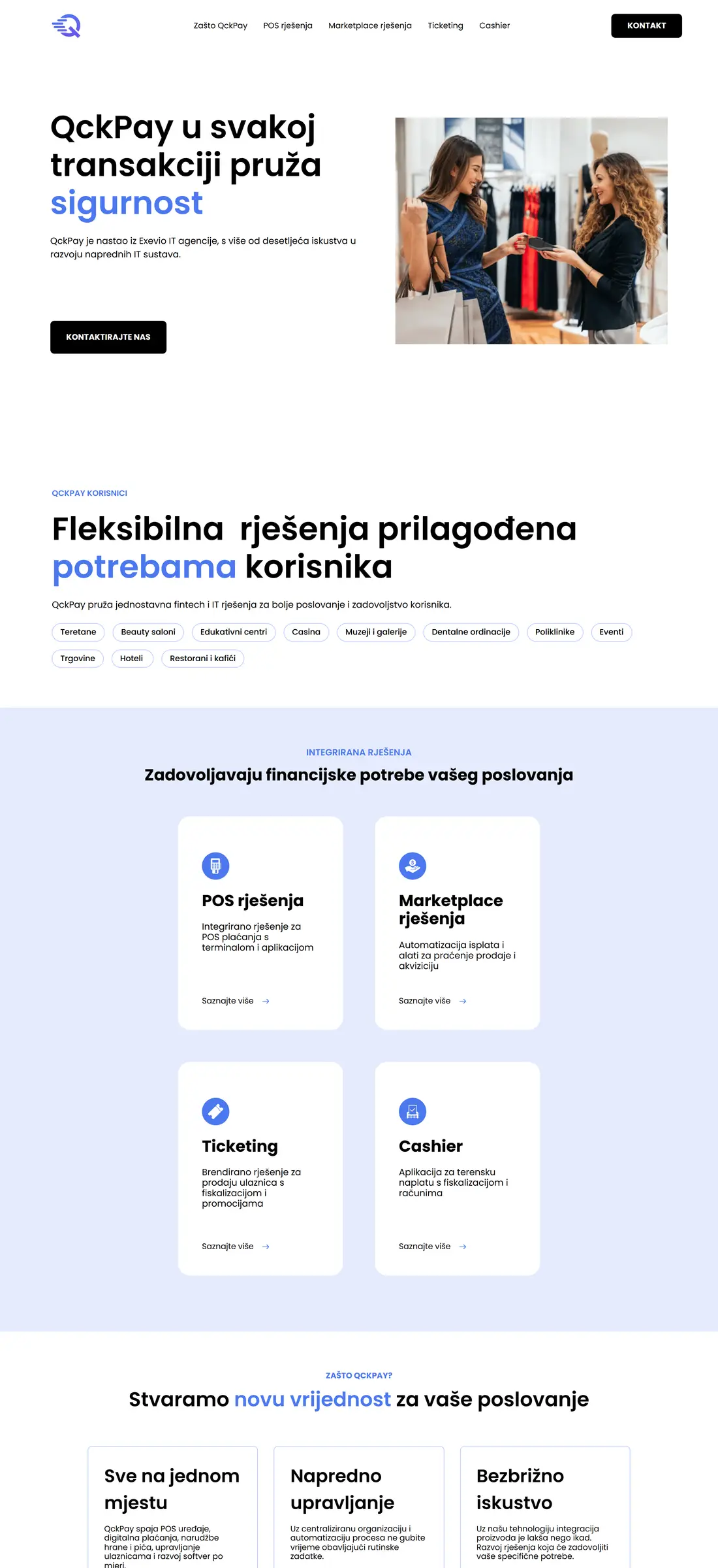 QckPay website